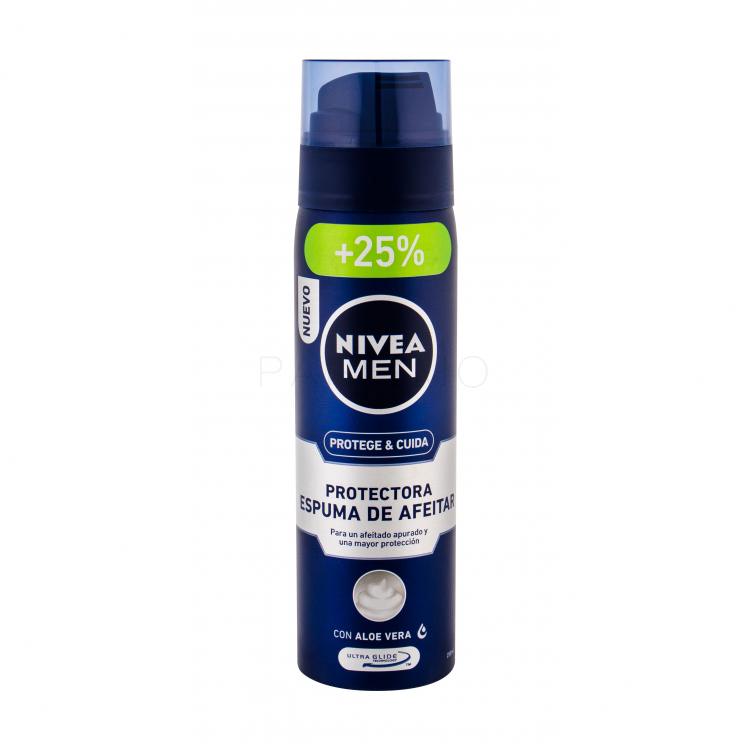 Nivea Men Protect &amp; Care Spumă de ras pentru bărbați 250 ml