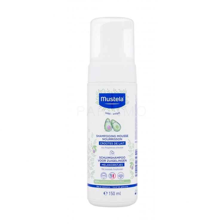 Mustela Bébé Foam Shampoo Șampon pentru copii 150 ml