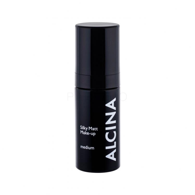 ALCINA Silky Matt SPF15 Fond de ten pentru femei 30 g Nuanţă Medium