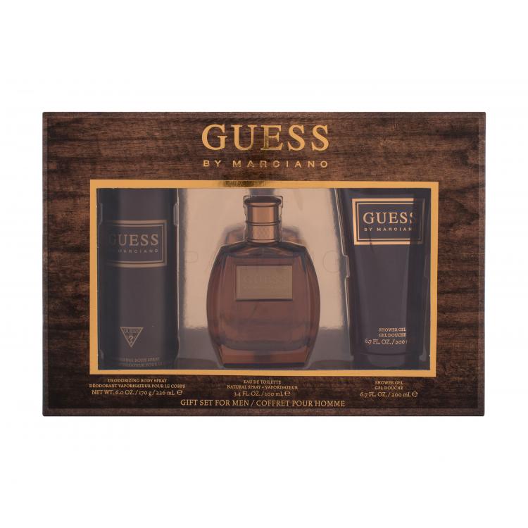 GUESS Guess by Marciano Set cadou Apa de toaleta 100 ml + Gel de dus 200 ml + Deodorant 226 ml