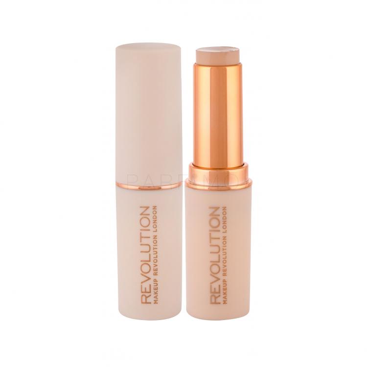 Makeup Revolution London Fast Base Fond de ten pentru femei 6,2 g Nuanţă F3