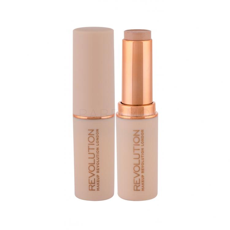 Makeup Revolution London Fast Base Fond de ten pentru femei 6,2 g Nuanţă F7