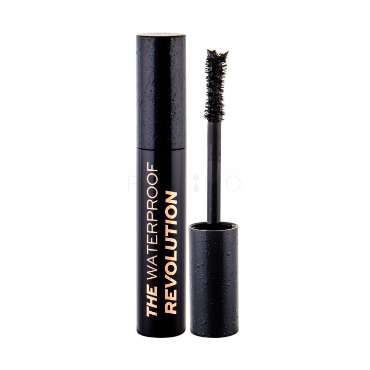 Makeup Revolution London The Mascara Revolution Waterproof Mascara pentru femei 8 ml Nuanţă Black