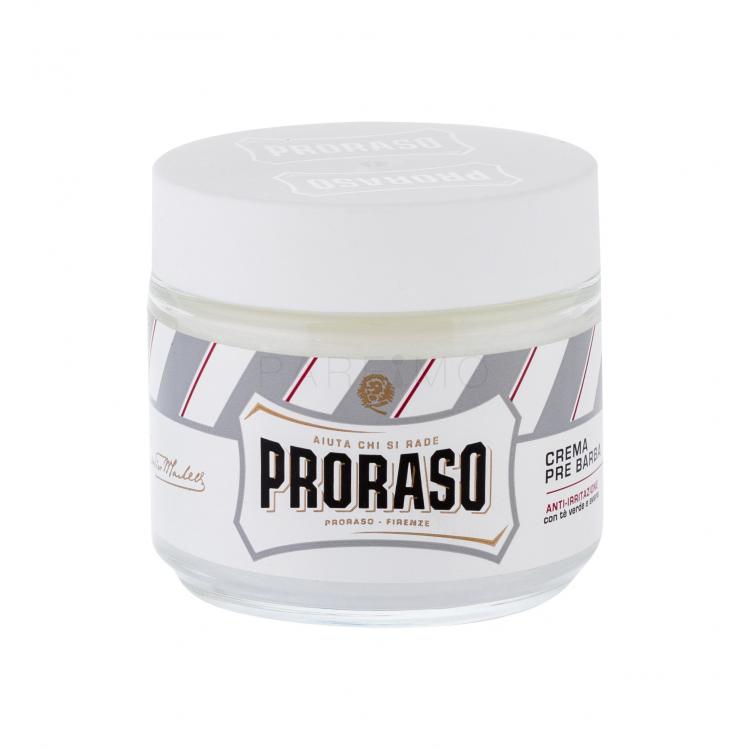 PRORASO White Pre-Shave Cream Ulei de ras pentru bărbați 100 ml