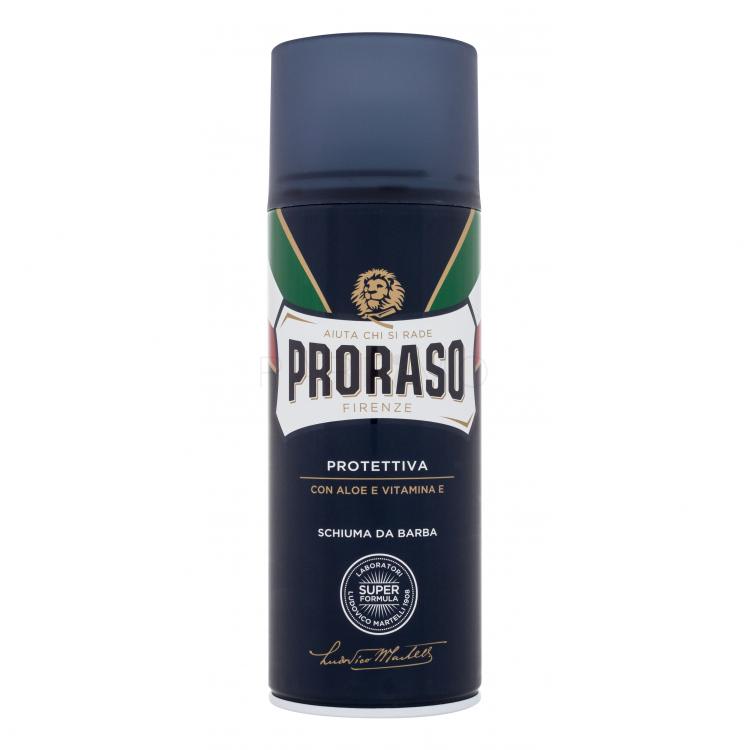 PRORASO Blue Shaving Foam Spumă de ras pentru bărbați 400 ml