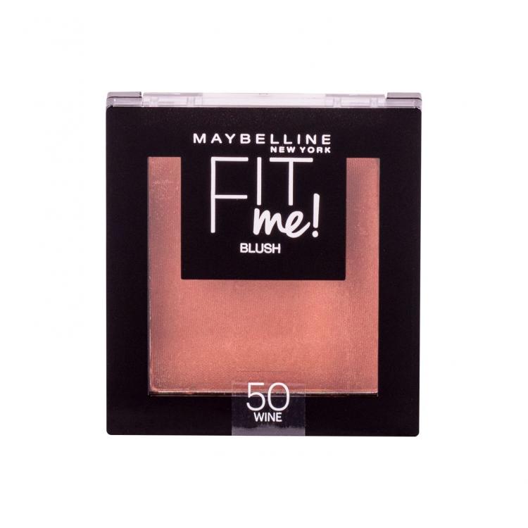 Maybelline Fit Me! Fard de obraz pentru femei 5 g Nuanţă 50 Wine