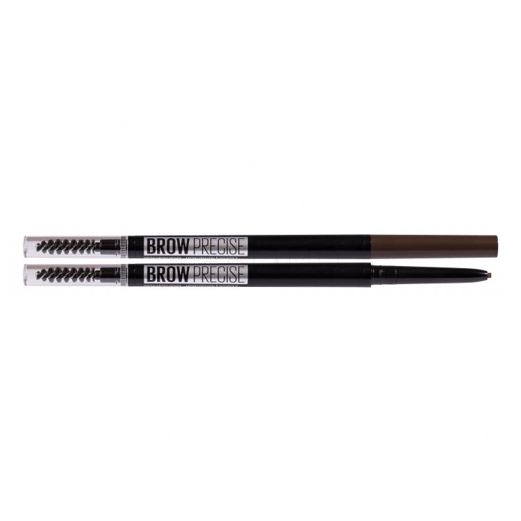 Maybelline Brow Precise Creion pentru femei 0,1 g Nuanţă Deep Brown