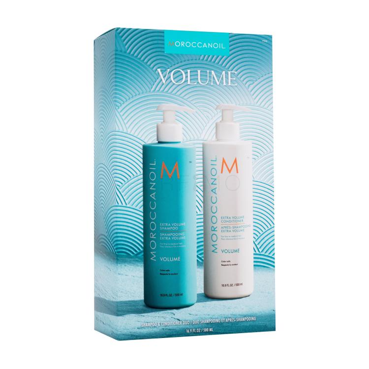 Moroccanoil Volume Duo Set cadou Sampon 500 ml + Balsam 500 ml