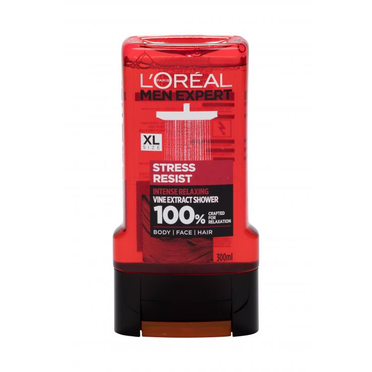 L&#039;Oréal Paris Men Expert Stress Resist Gel de duș pentru bărbați 300 ml