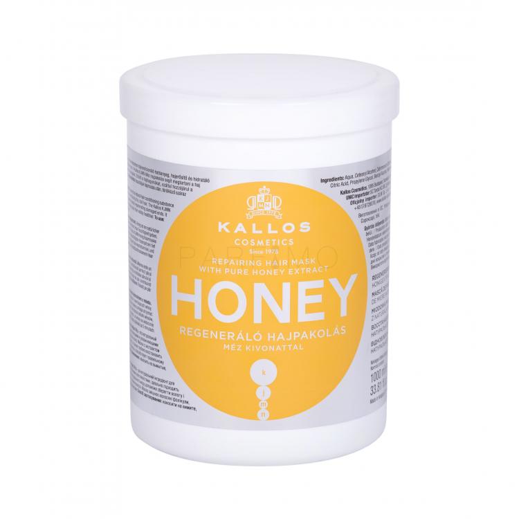 Kallos Cosmetics Honey Mască de păr pentru femei 1000 ml