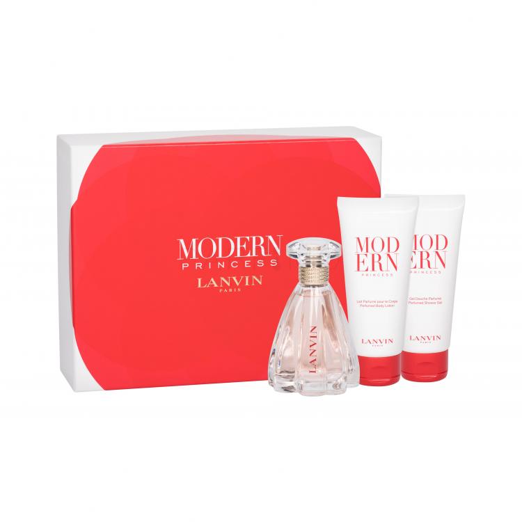 Lanvin Modern Princess Set cadou edp 90 ml + lapte de corp 100 ml + gel de dus 100 ml