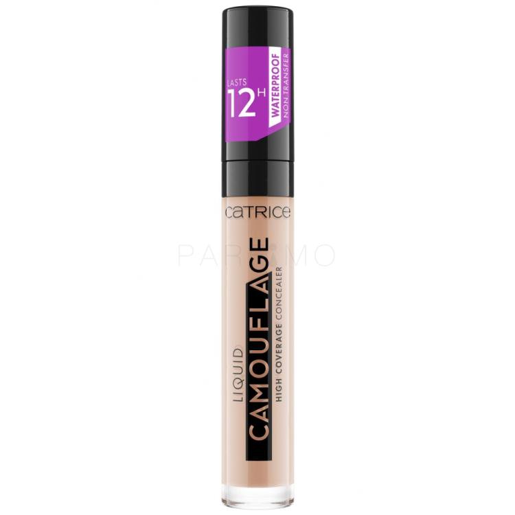 Catrice Camouflage Liquid High Coverage 12h Anticearcăn pentru femei 5 ml Nuanţă 007 Natural Rose