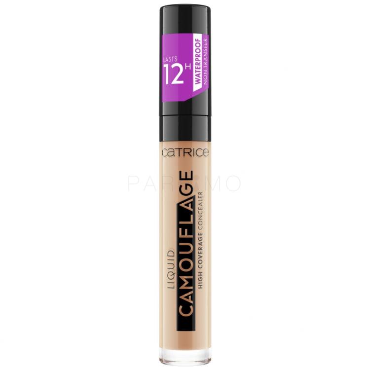 Catrice Camouflage Liquid High Coverage 12h Anticearcăn pentru femei 5 ml Nuanţă 015 Honey