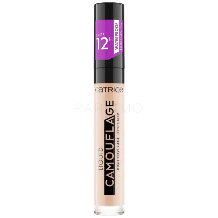 Catrice Camouflage Liquid High Coverage 12h Anticearcăn pentru femei 5 ml Nuanţă 005 Light Natural