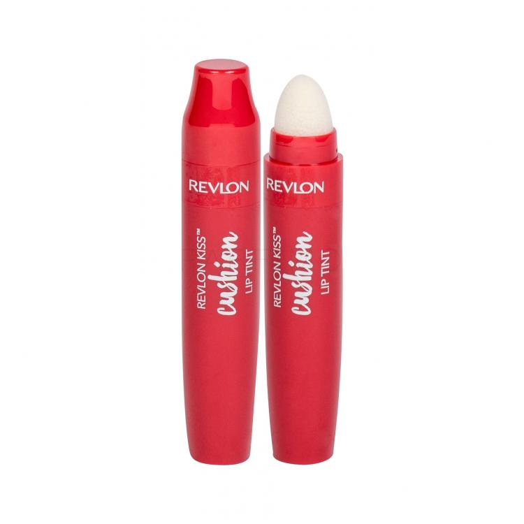 Revlon Revlon Kiss Cushion Lip Tint Ruj de buze pentru femei 4,4 ml Nuanţă 260 Crimson Feels