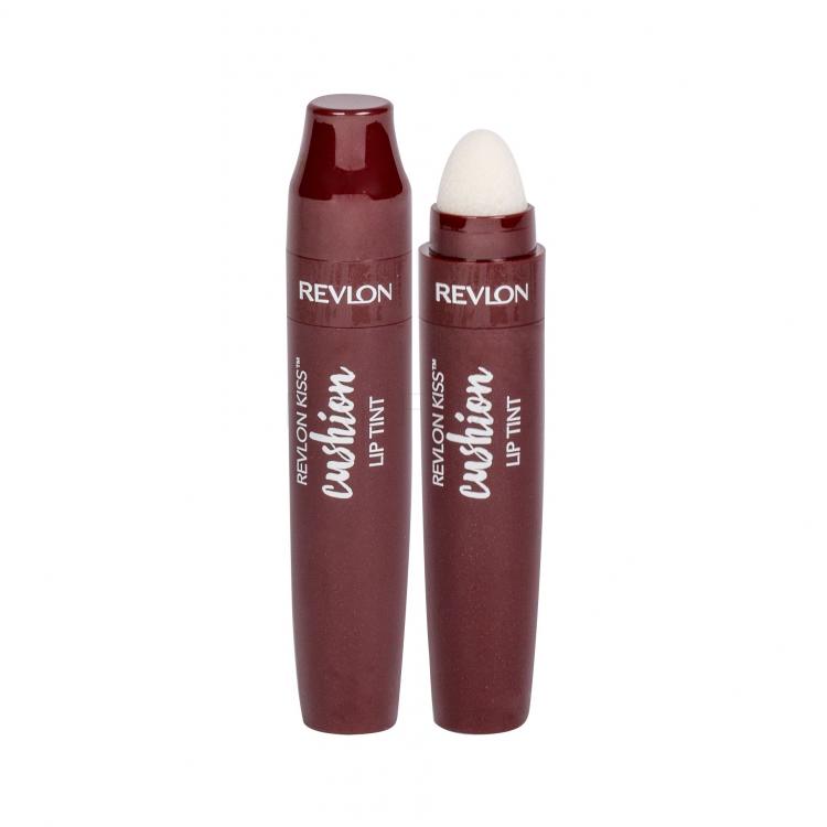 Revlon Revlon Kiss Cushion Lip Tint Ruj de buze pentru femei 4,4 ml Nuanţă 270 Wine Trip