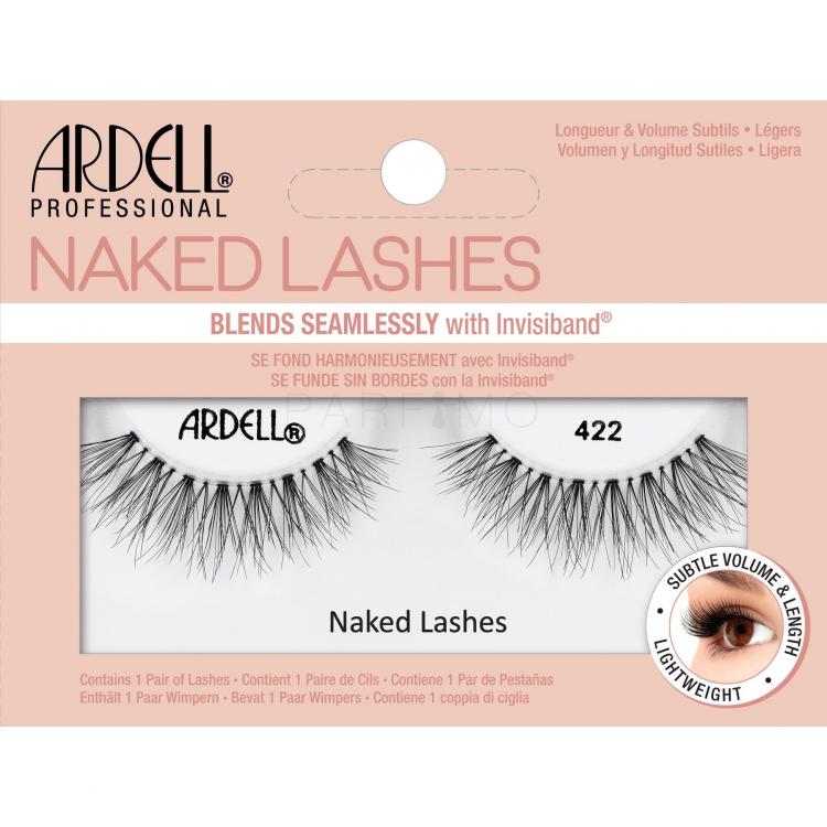 Ardell Naked Lashes 422 Gene false pentru femei 1 buc Nuanţă Black