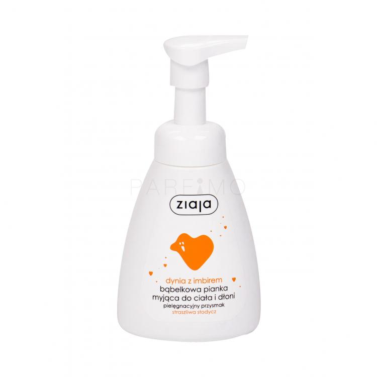 Ziaja Pumpkin With Ginger Hands &amp; Body Foam Wash Săpun lichid pentru femei 250 ml