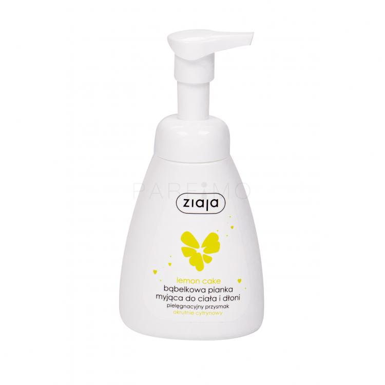 Ziaja Lemon Cake Hands &amp; Body Foam Wash Săpun lichid pentru femei 250 ml