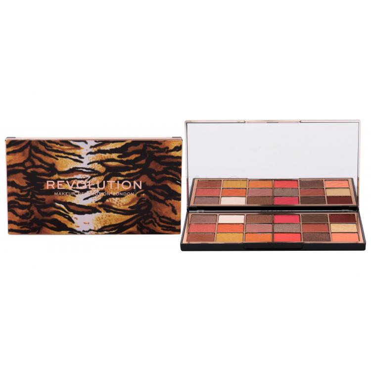 Makeup Revolution London Wild Animal Fard de pleoape pentru femei 18 g Nuanţă Fierce