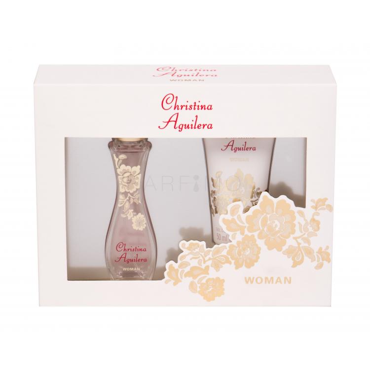 Christina Aguilera Woman Set cadou edp30 ml + gel de dus 50 ml