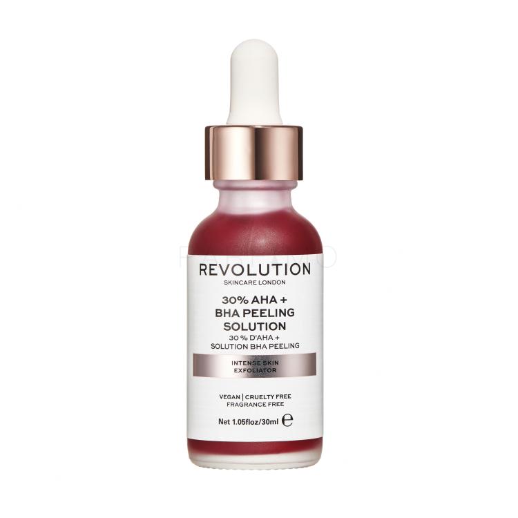 Revolution Skincare Skincare 30% AHA + BHA Peeling Solution Peeling pentru femei 30 ml