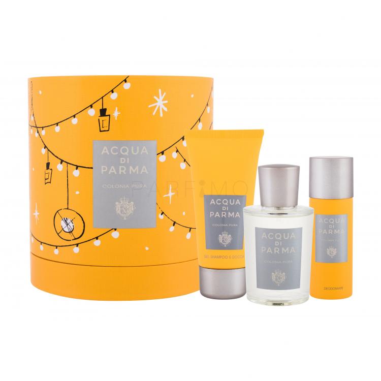 Acqua di Parma Colonia Pura Set cadou apa de colonie 100 ml + gel de dus 75 ml + deodorant 50 ml