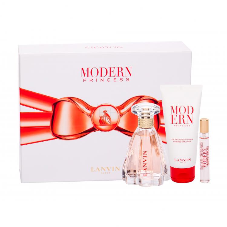 Lanvin Modern Princess Set cadou edp 90 ml + lapte de corp 100 ml + edp 7,5 ml