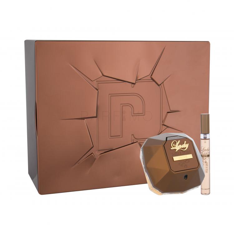 Paco Rabanne Lady Million Prive Set cadou apa de parfum 80 ml + apa de parfum 10 ml