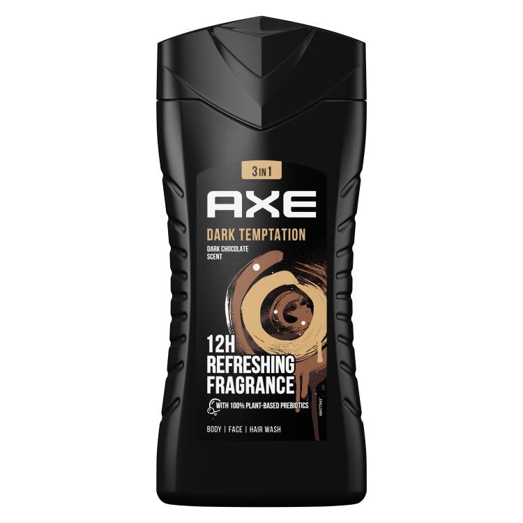 Axe Dark Temptation Gel de duș pentru bărbați 250 ml