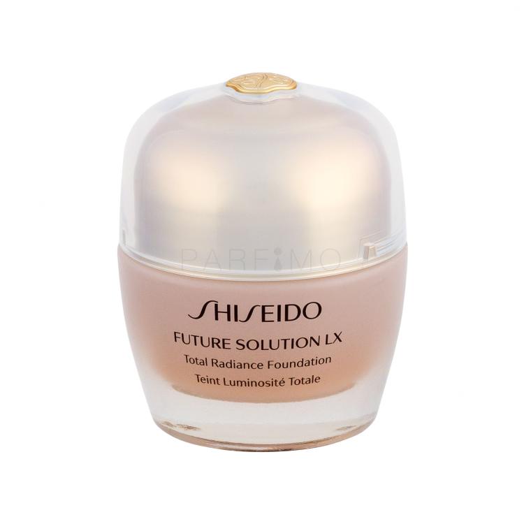 Shiseido Future Solution LX Total Radiance Foundation SPF15 Fond de ten pentru femei 30 ml Nuanţă N4 Neutral Cutie cu defect