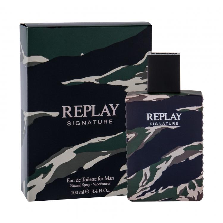 Replay Signature Apă de toaletă pentru bărbați 100 ml