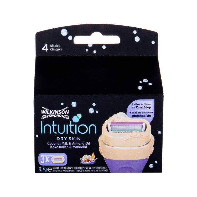 Wilkinson Sword Intuition Dry Skin Rezerve lame pentru femei Set