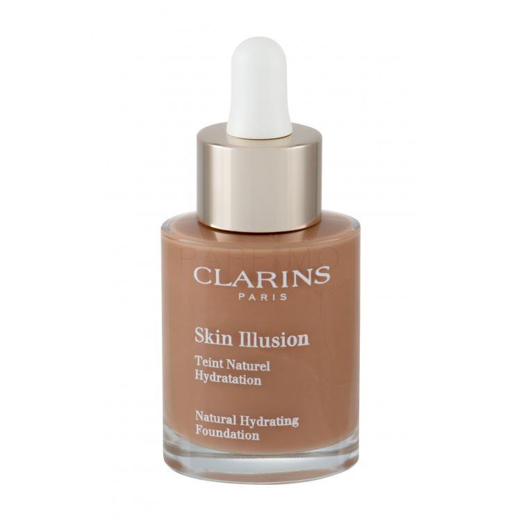 Clarins Skin Illusion Natural Hydrating Fond de ten pentru femei 30 ml Nuanţă 117 Hazelnut