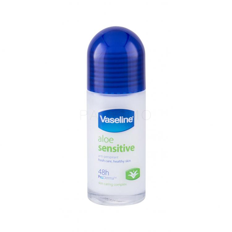 Vaseline Aloe Sensitive 48h Antiperspirant pentru femei 50 ml