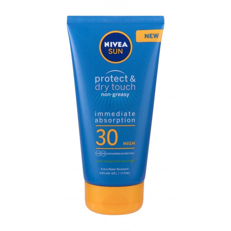 Nivea Sun Protect &amp; Dry Touch Non-Greasy Cream-Gel SPF30 Pentru corp 175 ml