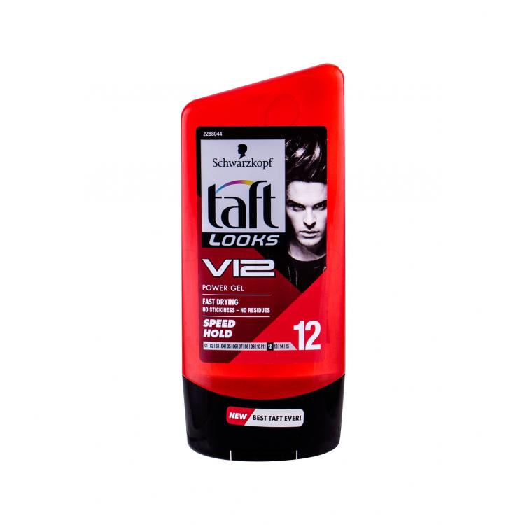 Schwarzkopf Taft V12 Power Gel Gel de păr pentru bărbați 150 ml