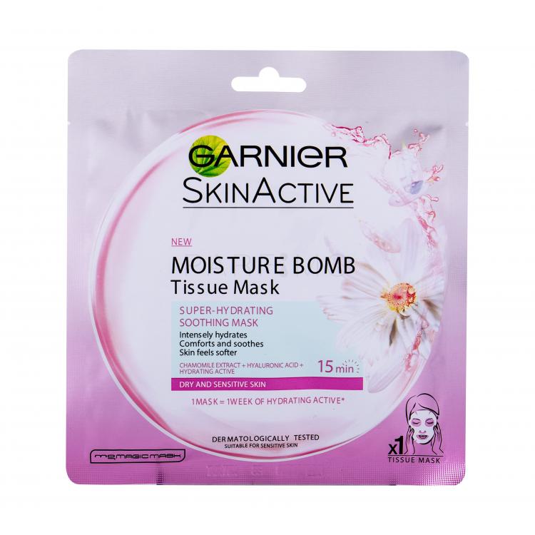 Garnier SkinActive Moisture Bomb Mască de față pentru femei 1 buc