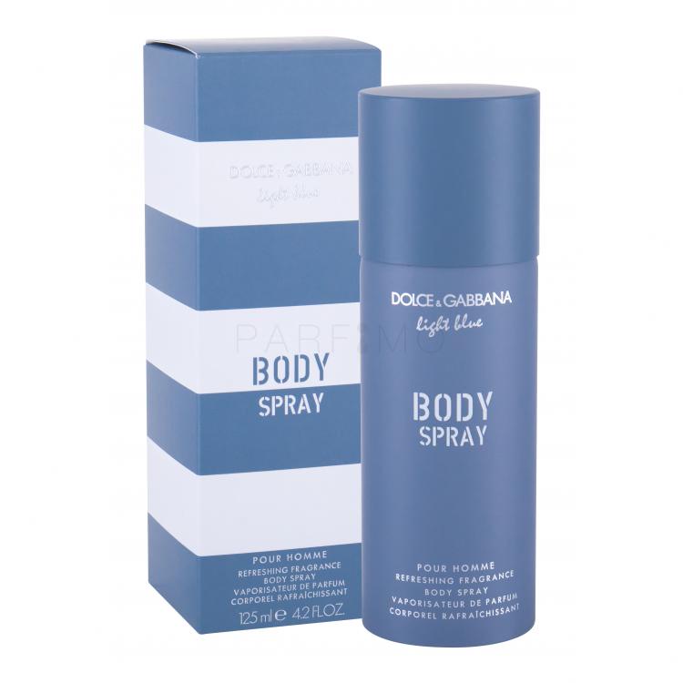 Dolce&amp;Gabbana Light Blue Pour Homme Spray de corp pentru bărbați 125 ml