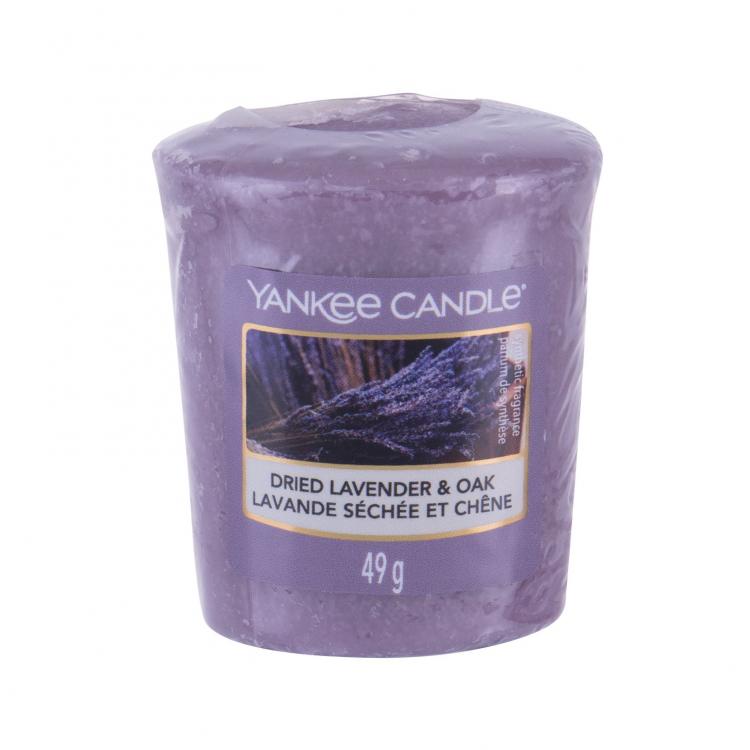 Yankee Candle Dried Lavender &amp; Oak Lumânări parfumate 49 g