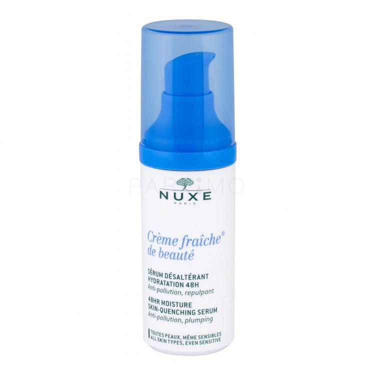 NUXE Creme Fraiche de Beauté 48HR Moisture Skin-Quenching Serum Ser facial pentru femei 30 ml tester