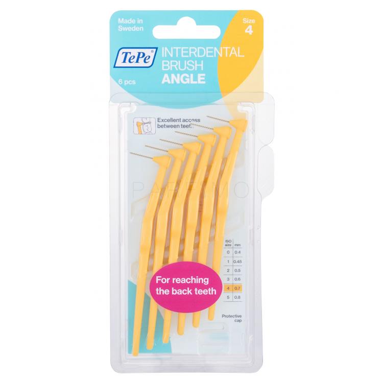 TePe Angle 0,7 mm Periuțe interdentare 6 buc