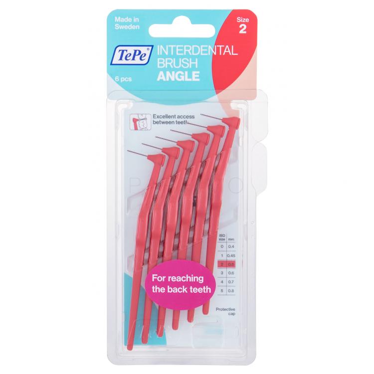 TePe Angle 0,5 mm Periuțe interdentare 6 buc