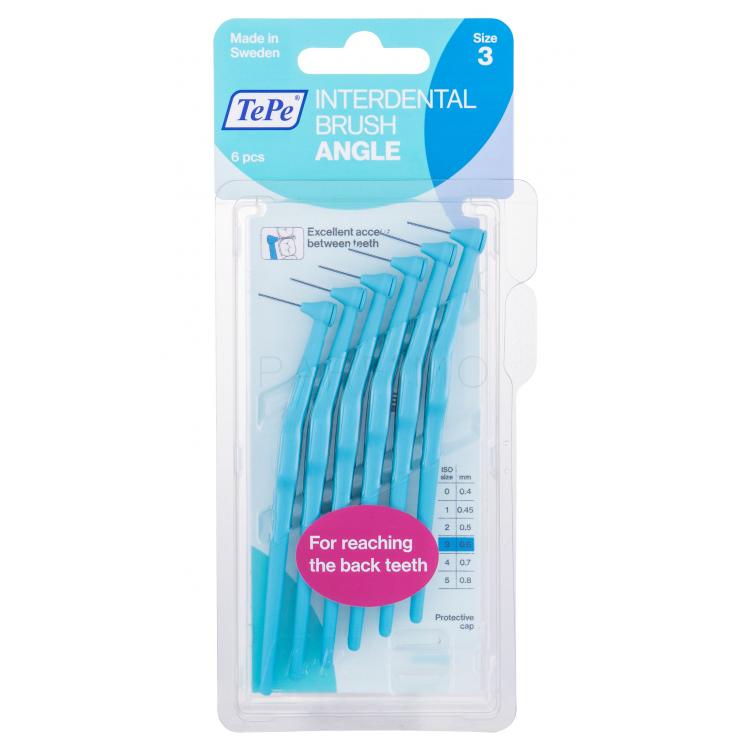 TePe Angle 0,6 mm Periuțe interdentare 6 buc