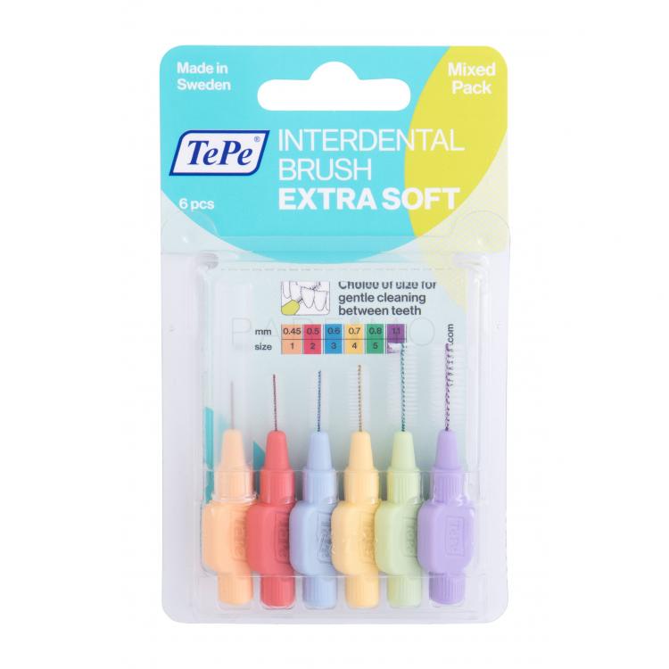 TePe Extra Soft Mixed Pack Periuțe interdentare 6 buc