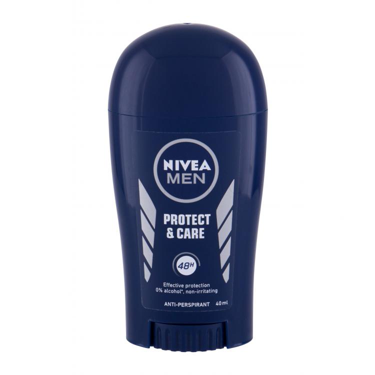 Nivea Men Protect &amp; Care 48h Antiperspirant pentru bărbați 40 ml