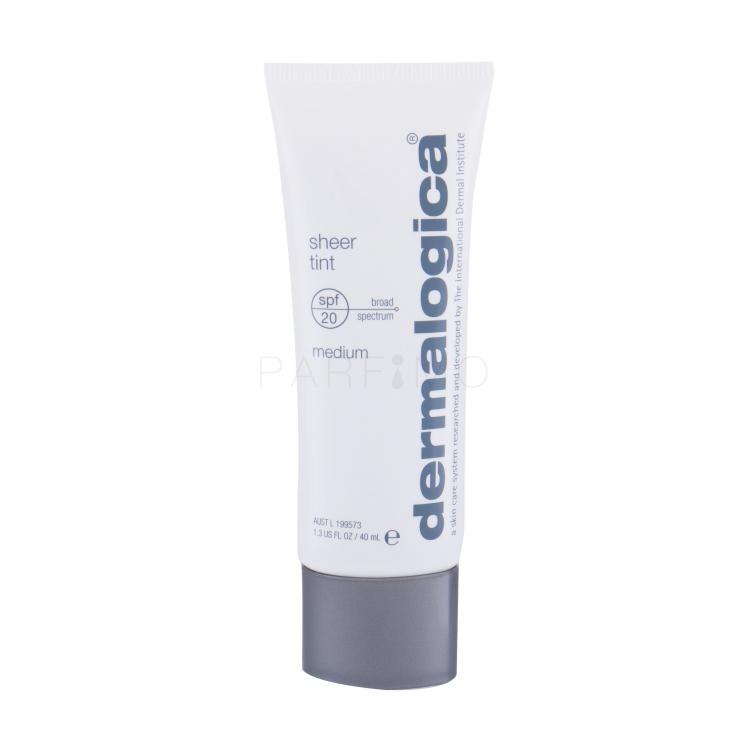 Dermalogica Sheer Tint Lightly Tinted Moisturizer SPF20 Cremă de zi pentru femei 40 ml Nuanţă Light