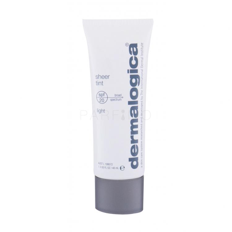 Dermalogica Sheer Tint Lightly Tinted Moisturizer SPF20 Cremă de zi pentru femei 40 ml Nuanţă Medium