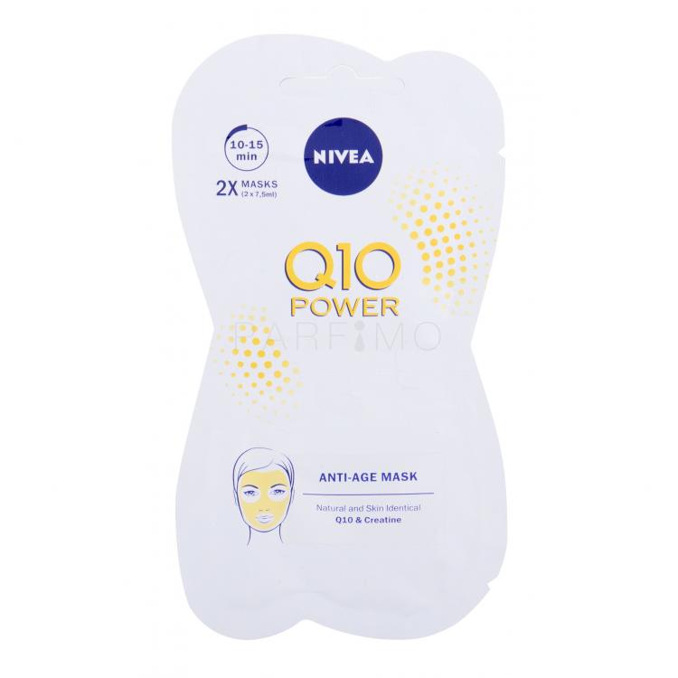 Nivea Q10 Power Anti-Age Mască de față pentru femei 15 ml