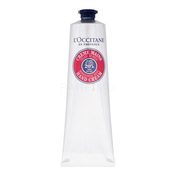 L&#039;Occitane Shea Butter Rose Cremă de mâini pentru femei 150 ml